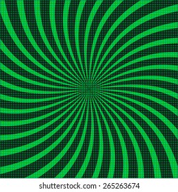 Swirl beam abstract background. Vector illustration. 