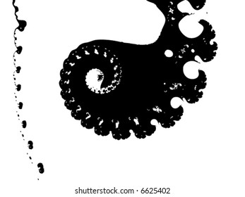 Swirl of Black