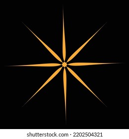 swirl bload shape isolated on white background