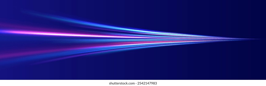 Swirl bokeh effect. Colored shiny sparks of spiral wave. Curved bright speed line swirls. Shiny wavy path. Rotating dynamic neon circle. Magic golden swirl with highlights.