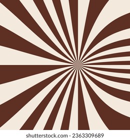 Mueva el fondo de caramelos con una explosión de sol abstracta. Ilustración del vector