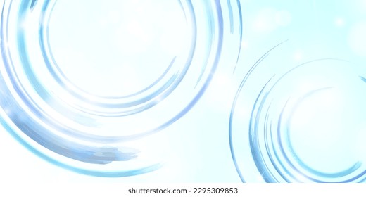 fondo de onda circular de verano ripple