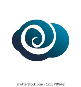 swirl cloud logo