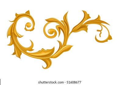Swirl Design Element, vector