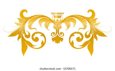 Swirl Design Element, vector