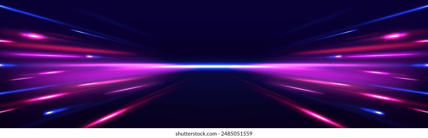 remolino, efecto, redondo, curva, luz, velocidad, círculo, eléctrico, línea, trueno, mágico, onda, azul, neón, llamarada, anillo, rastro, dinámico, transparente, Vector, gráfico, movimiento, abstracto, brillante, brillante, backgr