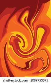 Swirl fire lava background texture