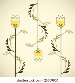 swirl floral