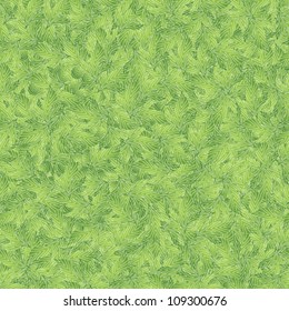 Swirl floral seamless pattern