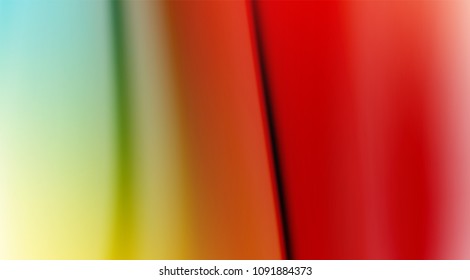 Swirl fluid flowing colors motion effect, holographic abstract background. Vector illustration