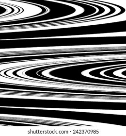 Swirl grunge black and white halftone texture. Ink grunge brush. Vector illustration background. 