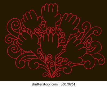 Swirl Hands