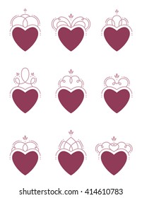 Swirl Hearts