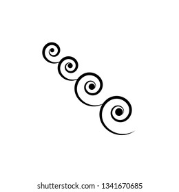 swirl icon template