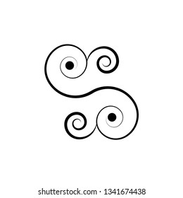 swirl  icon template