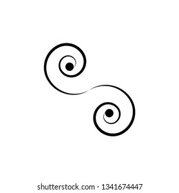 swirl  icon template