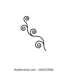 swirl icon template