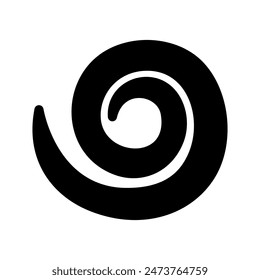 Ilustración de diseño de símbolo de Vector de remolino
