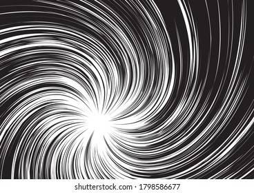 Swirl image vector background material