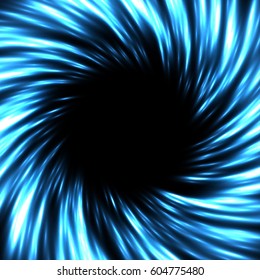 Swirl light effect. Vector element