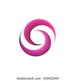 Swirl Logo Design Stock Vector (Royalty Free) 619431059 | Shutterstock