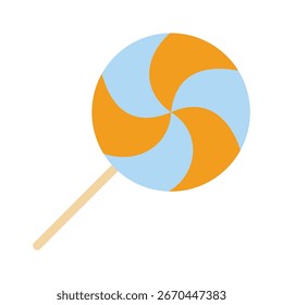 Wirbel Lollipop Candy Vektorgrafik