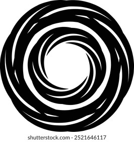 Wirbelobjekt-Design-Element, Whirlpool-Symbol, Wirbelsymbol