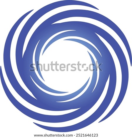 swirl object design element, whirlpool icon, vortex icon