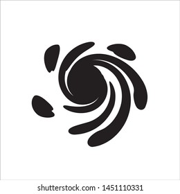 swirl object vetor eps illustration