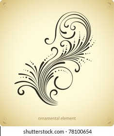 swirl ornament design