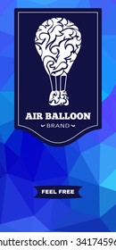 swirl ornate collection -  decorative ballon