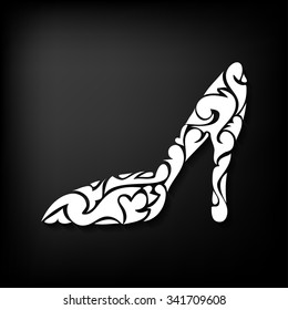 swirl ornate collection -  decorative Women's shoe