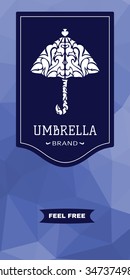 Swirl ornate collection - umbrella