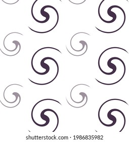 Swirl pattern with white background