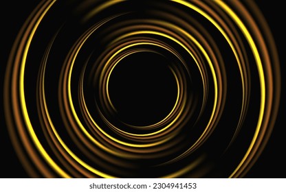 swirl ring magic artistic concentric geometry ornament movement illusion spin curve twirl concept radial background 