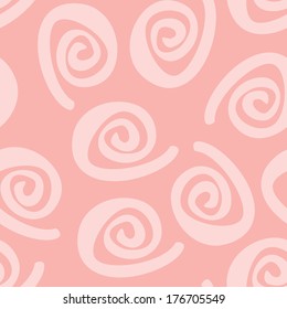 swirl seamless pattern. EPS 10. No transparency. No gradients.