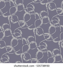 Swirl seamless pattern. Vector Background.