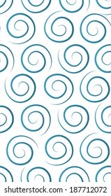 swirl seamless pattern. Vector illustration