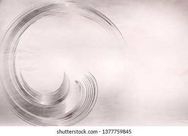 Swirl Silver Japanese Paper Background