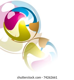 Swirl Sphere Design