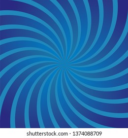 Swirl spiral loop background simple flat style illustration.