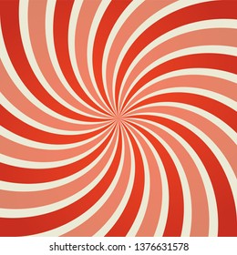 Swirl spiral loop background simple flat style illustration.
