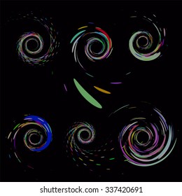 swirl spiral set