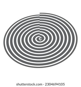 swirl strips circles vector illustration