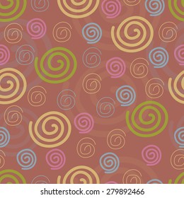 Swirl style abstract background pattern design for wallpaper, decoration and other design needs. 