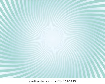 Swirl style psychedelic concentrated line background material_blue x green system