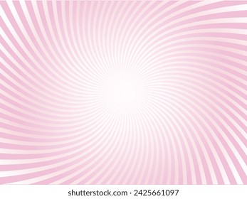 Estilo de remolino psicodélico concentrado línea de fondo material_pink