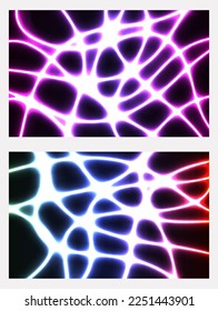 Swirl trail effect. Neon round frame. Abstract radial halftone background. Vector illustration.
