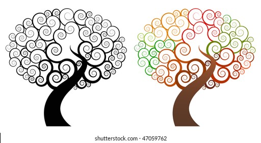 swirl tree