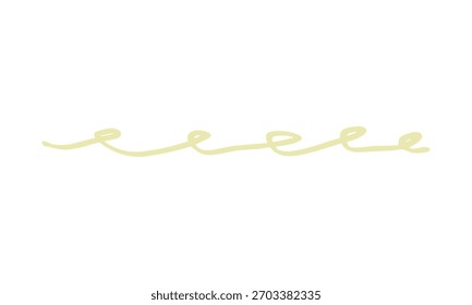 Drall-Unterstreichungsrand-Designelement